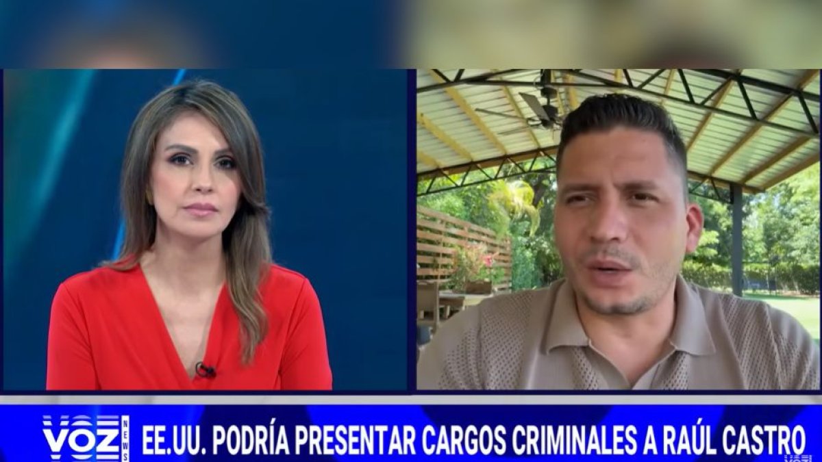 Fragmento del noticiero de Voz News del 15 de mayo