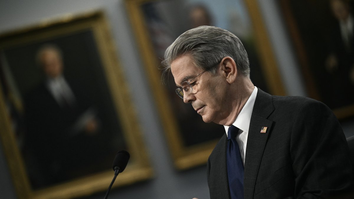Scott Bessent en Capitol Hill/ Brendan Smialowski