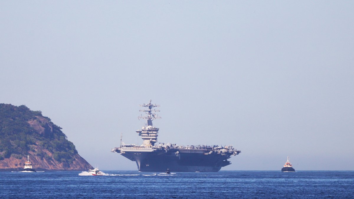 U.S. Navy aircraft carrier USS Nimitz CVN-68 (Archive).