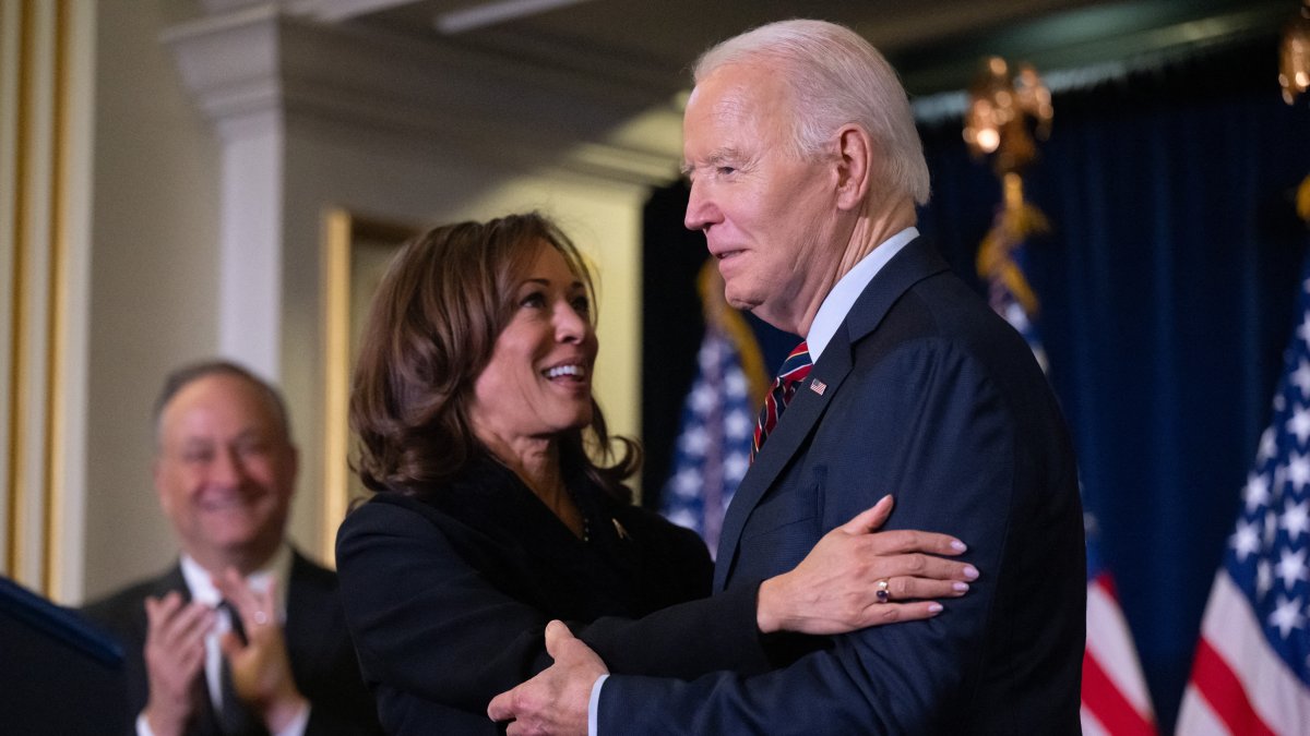 Kamala Harris y Joe Biden en Washington DC/ Saul Loeb