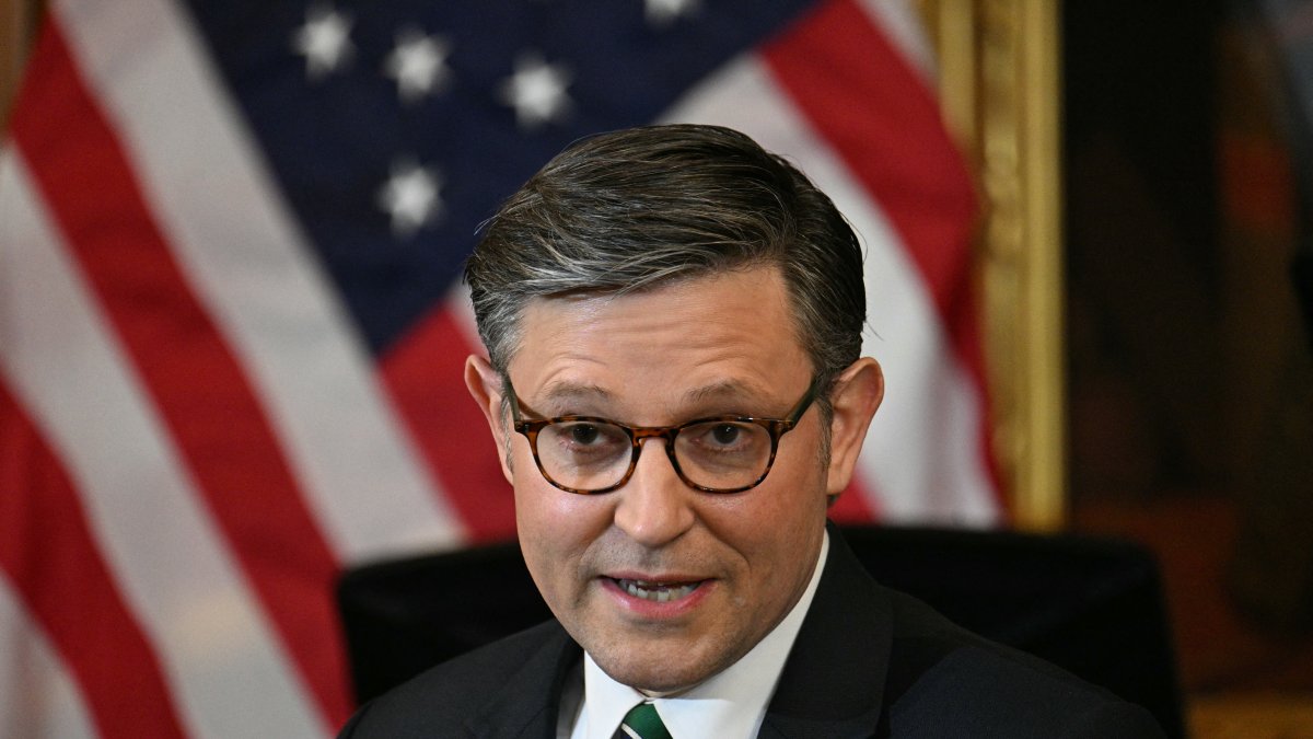 Mike Johnson on Capitol Hill/ Jim Watson.