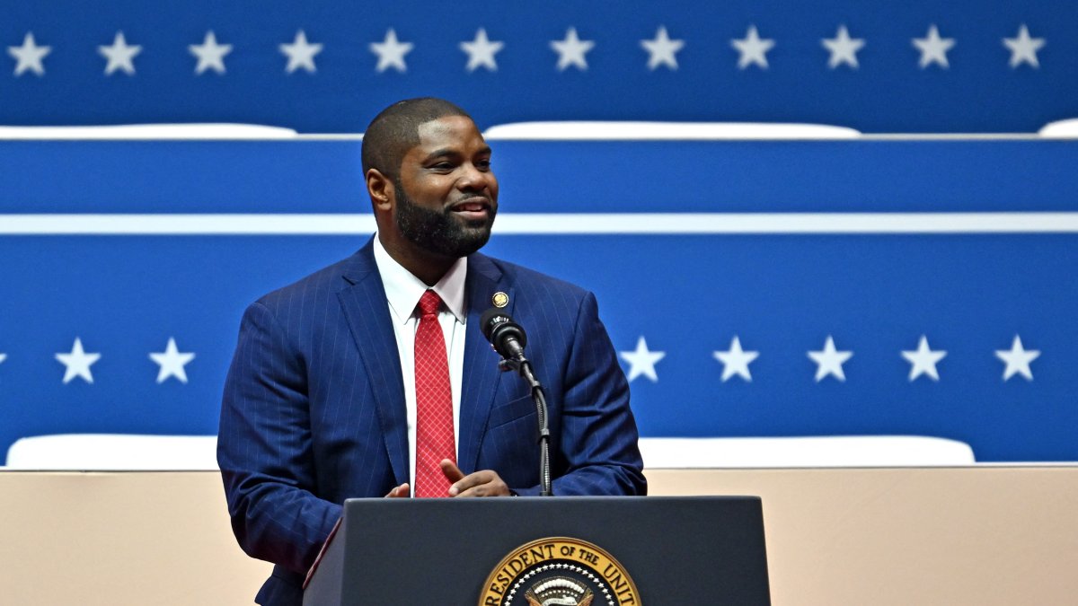 Byron Donalds in Washington DC/ Angela Weiss.