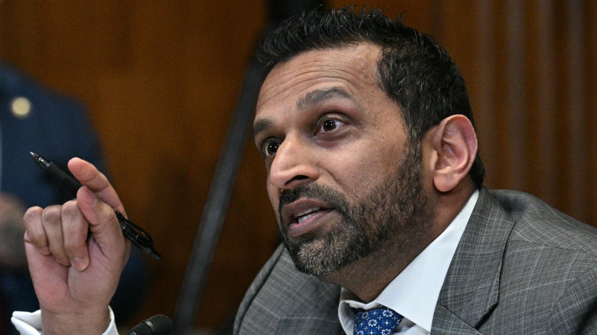 Kash Patel on Capitol Hill/ Jim Watson.