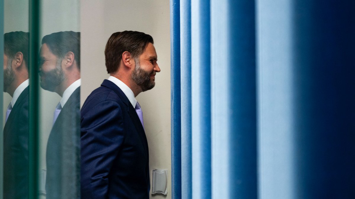 El vicepresidente JD Vance.