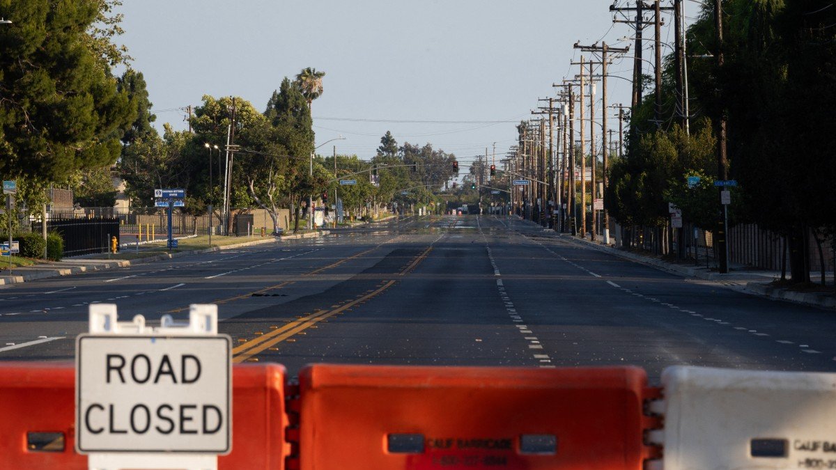 Roads remain closed after residents were evacuated