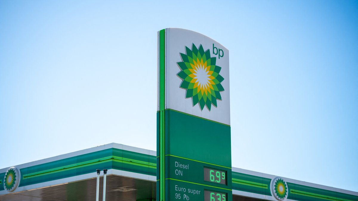 BP gas station. File image