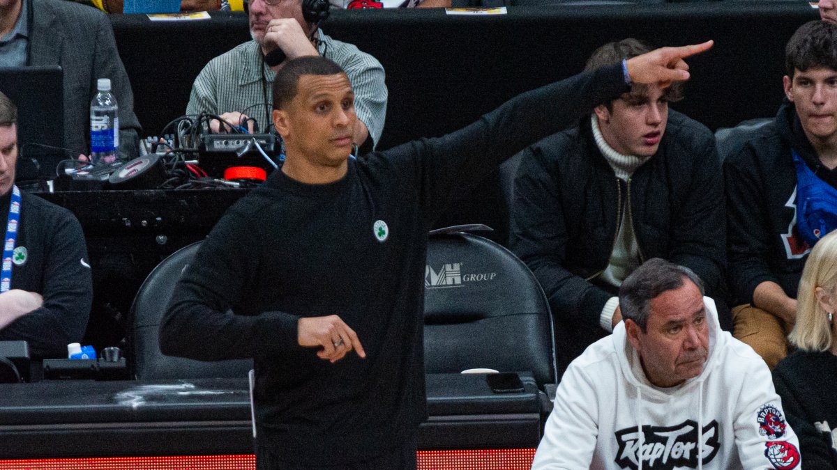 El entrenador de los Boston Celtics, Joe Mazzulla. Imagen de archivo