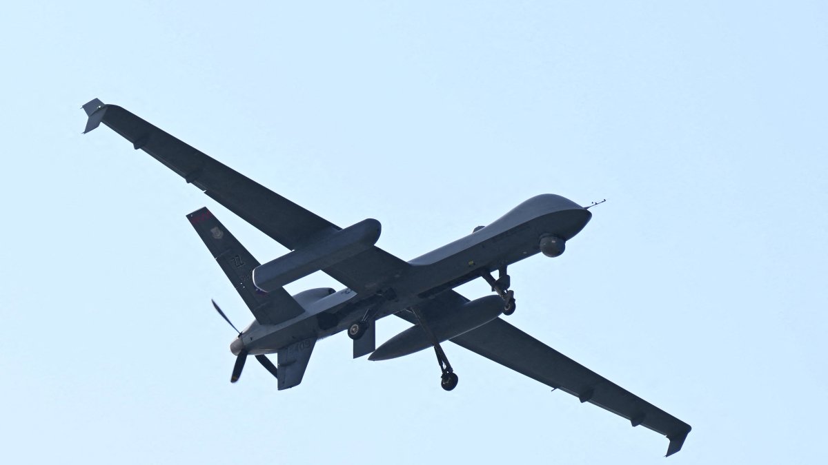 Imagen referencial: Un dron MQ-9 de los Estados Unidos.