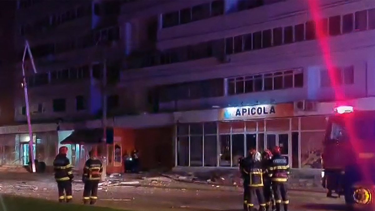 Impacto de un dron en la ciudad de Galati, en el este de Rumanía.