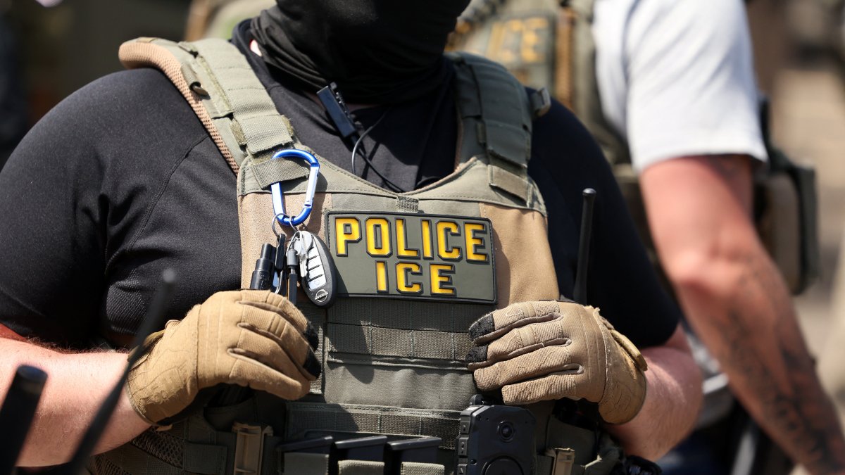 Agentes de ICE en Nueva Jersey/ Charly Triballeau