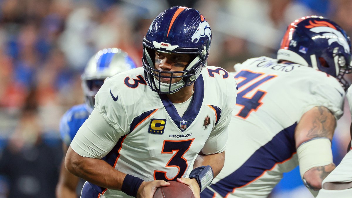Russell Wilson, durante su etapa en los Denver Broncos