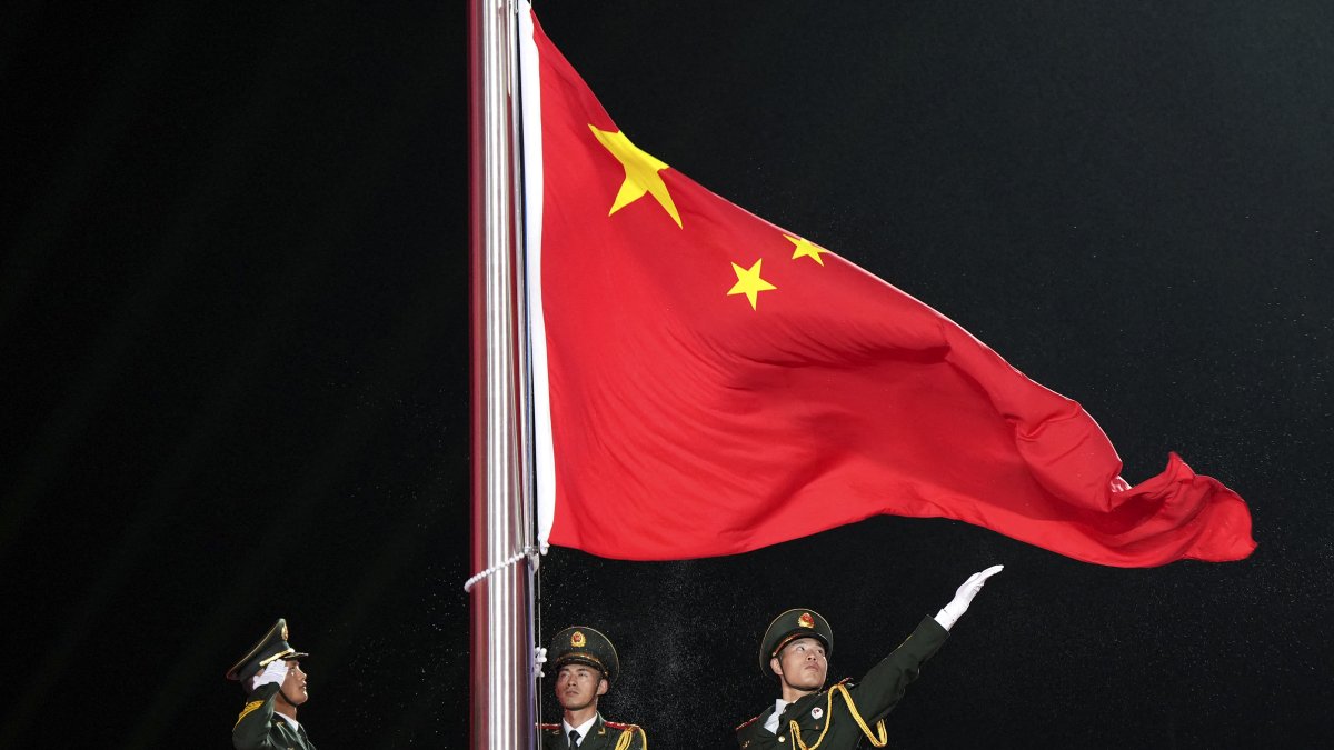 Imagen referencial de la bandera de China