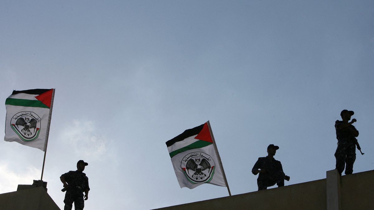 Hamas terrorists. File archive
