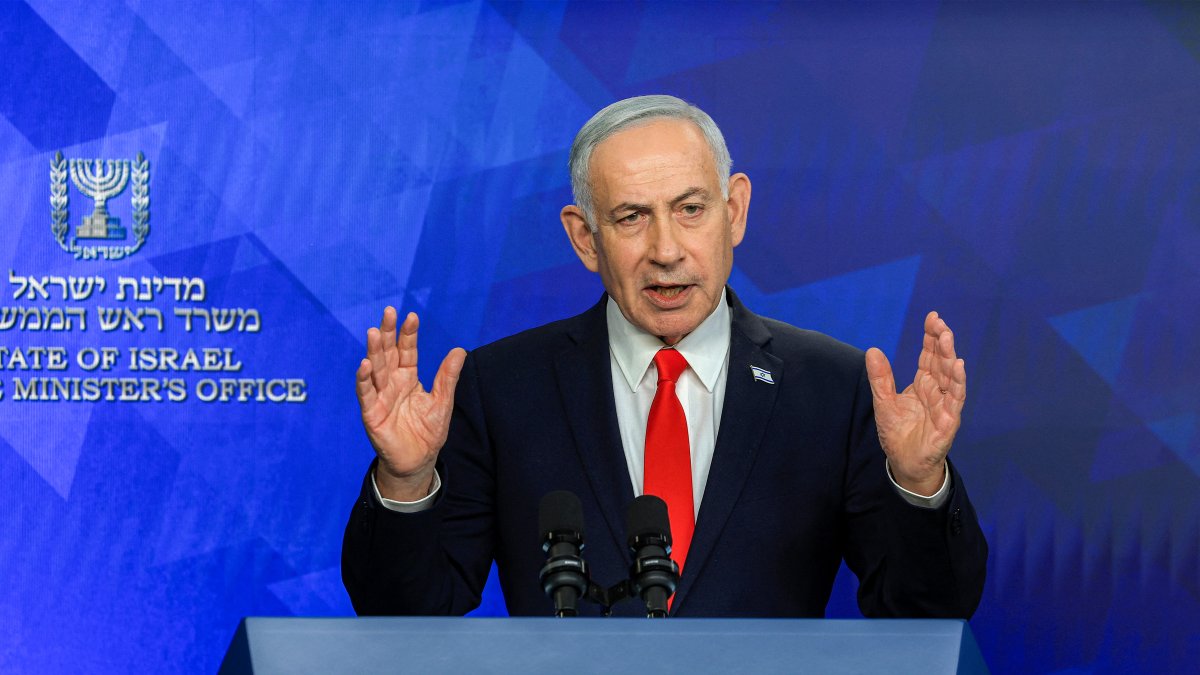 El primer ministro Benjamín Netanyahu.