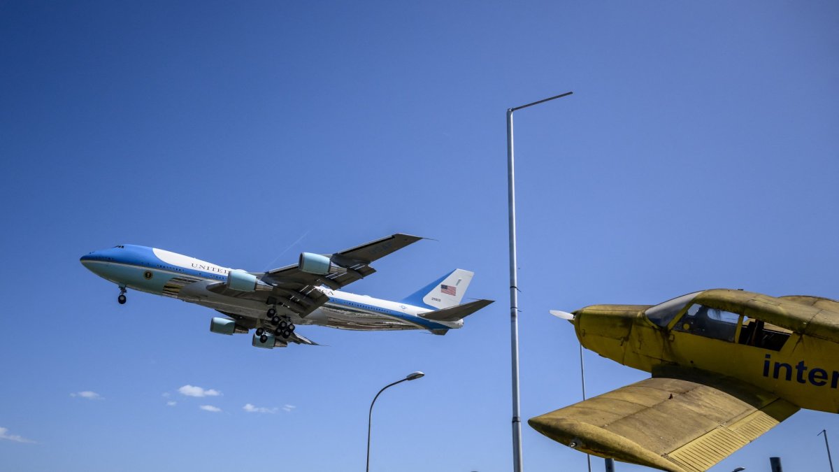 El avión presidencial estadounidense, el Air Force One, en una imagen de archivo