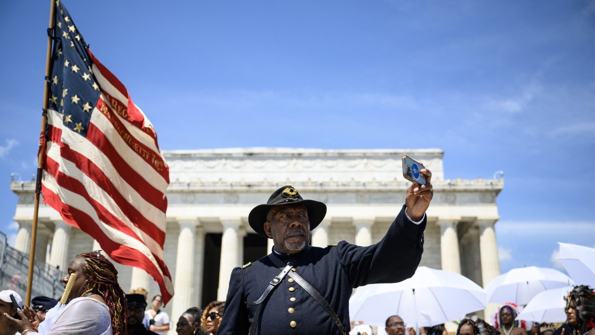 Juneteenth People's Parade in Washington (File photo)