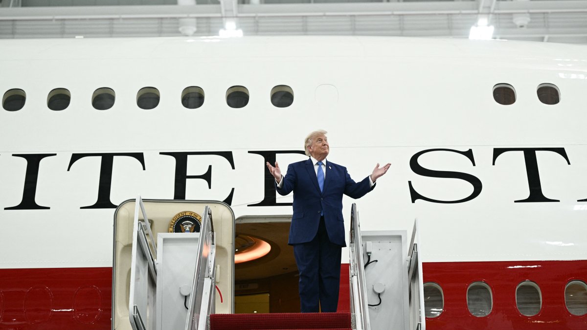 Donald Trump en Maryland/ Brendan Smialowski