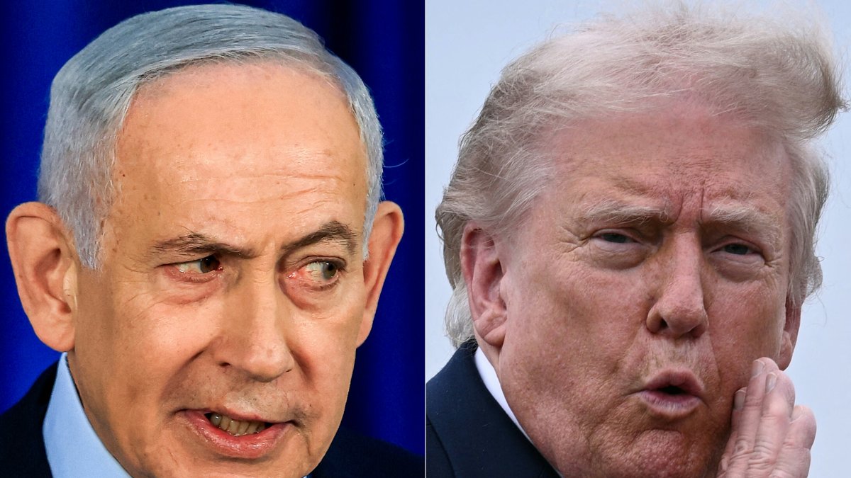 Benjamin Netanyahu y Donald Trump/ RONEN ZVULUN / VARIOUS SOURCES