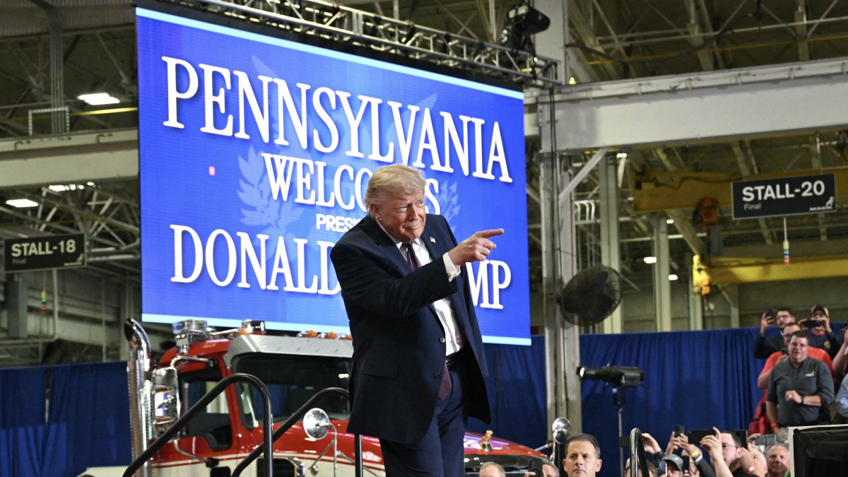 Donald Trump in Pennsylvania/ Mandel Ngan