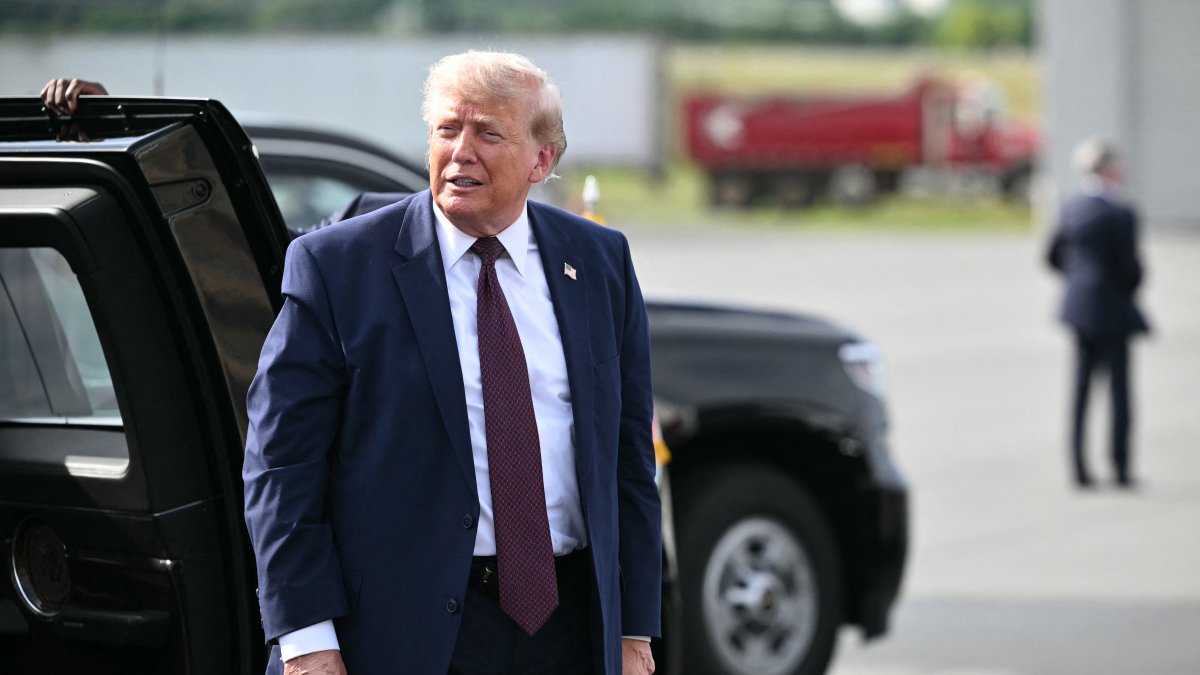 El presidente Donald Trump en una imagen de archivo