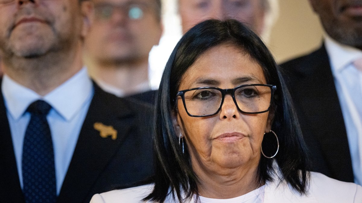Delcy Rodríguez.