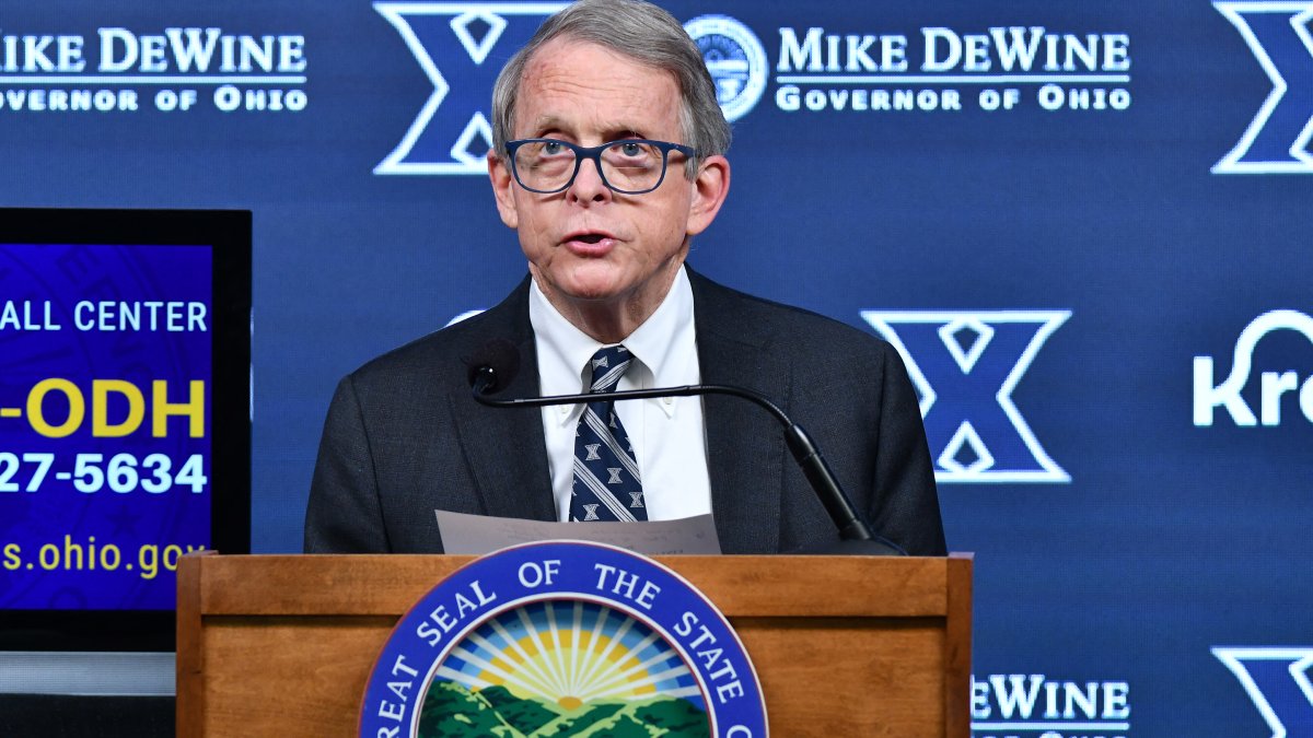 Mike DeWine, gobernador de Ohio/ JASON WHITMAN