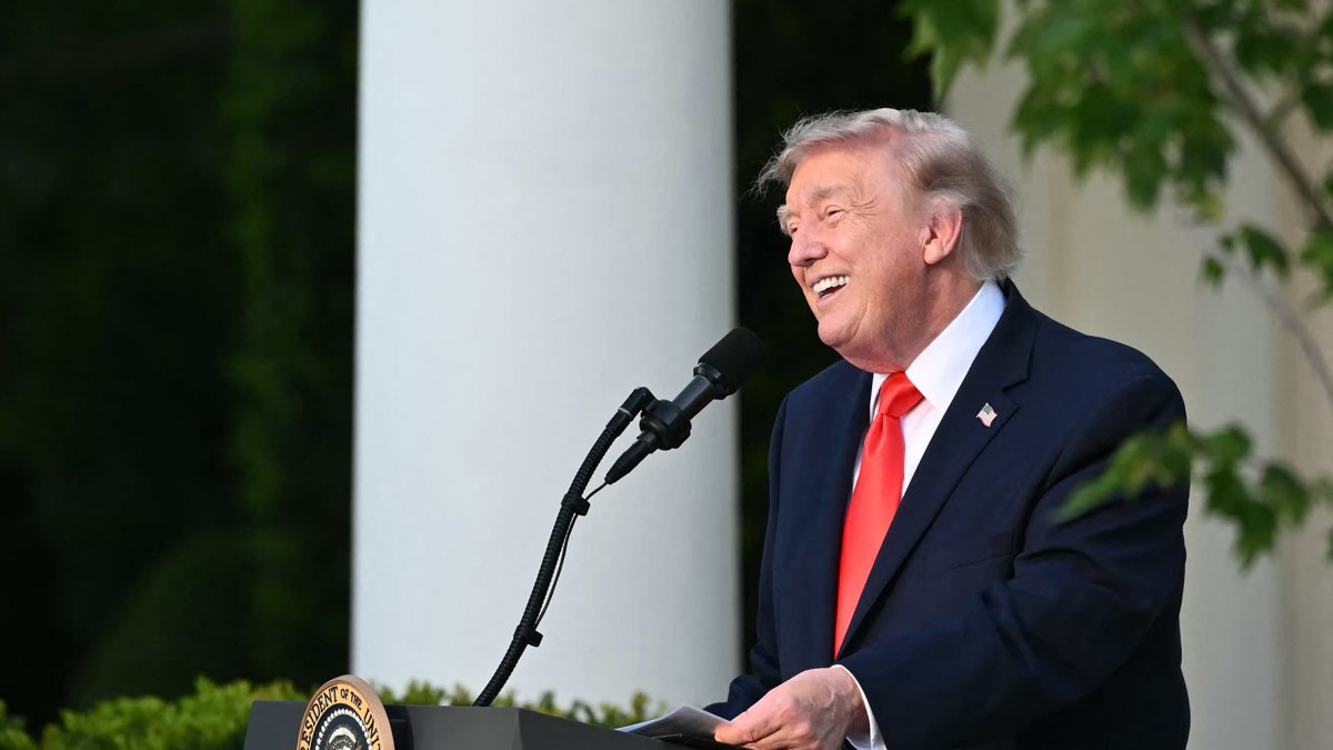 Donald Trump at the White House/ Mandel Ngan