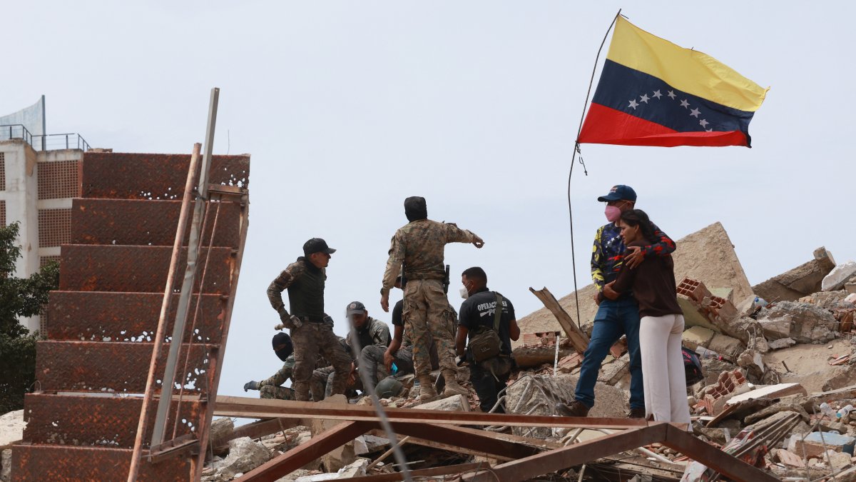 Venezuela was struck by two earthquakes last week. Search efforts are ongoing.