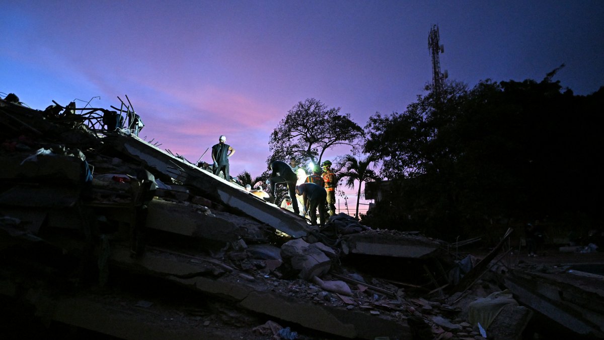 Image related to the earthquake in Venezuela