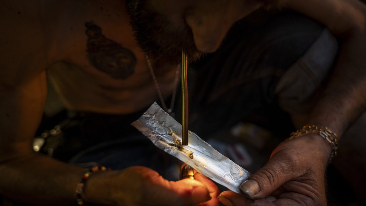Person using synthetic drugs (File photo)