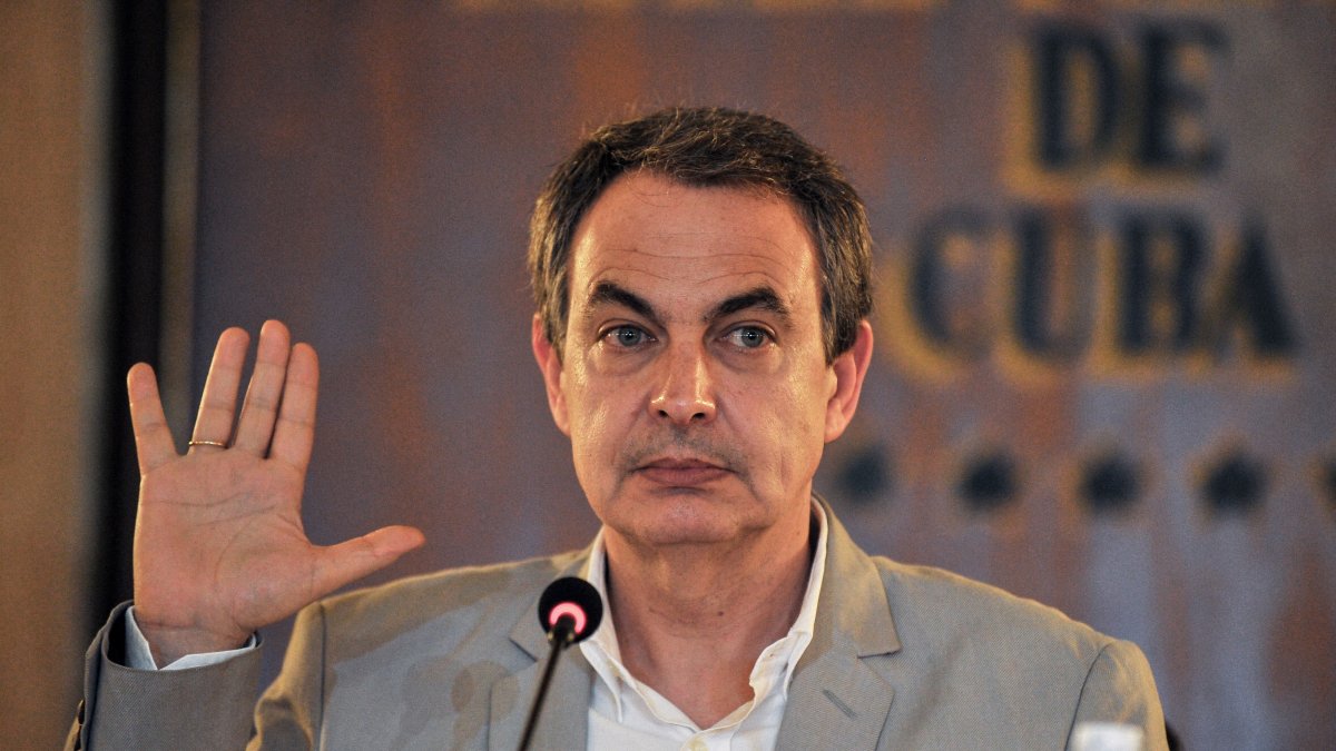 El expresidente José Luis Rodríguez Zapatero en La Habana (Archivo)