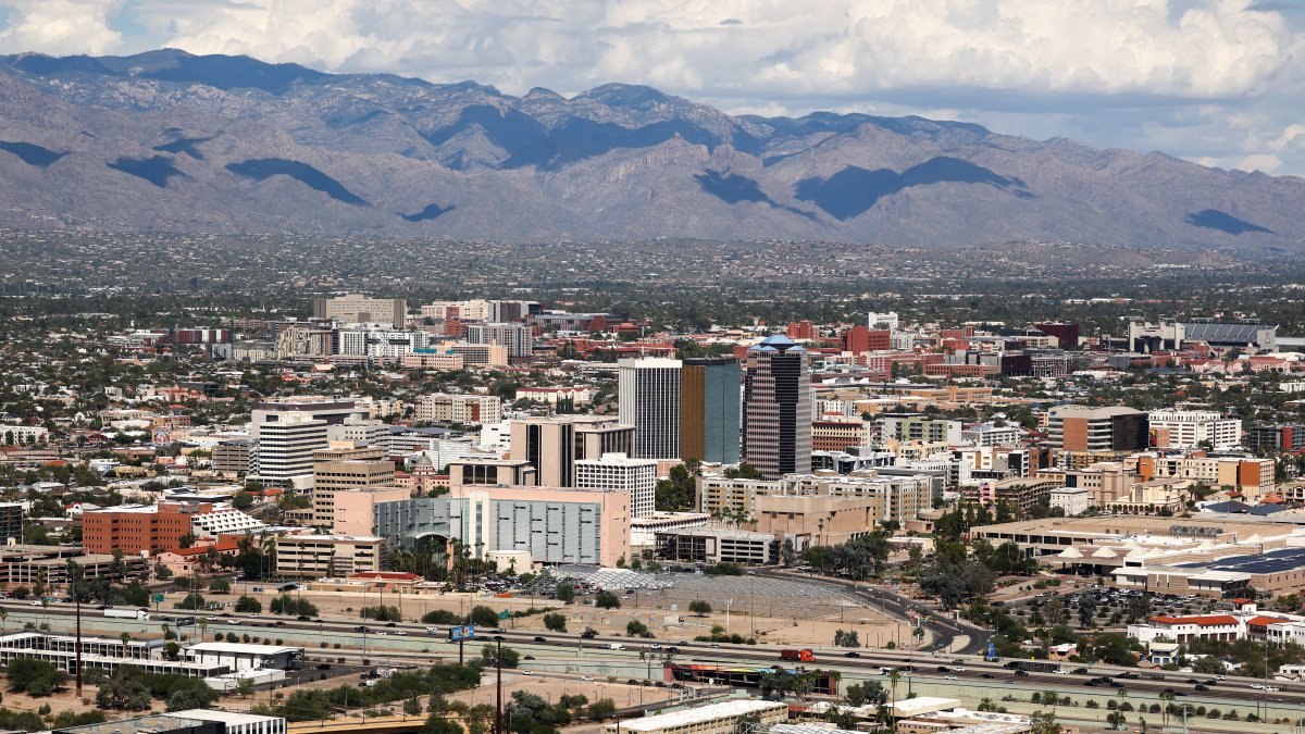 En la imagen, el centro de Tucson (Arizona), el 18 de septiembre de 2025. (Archivo)
