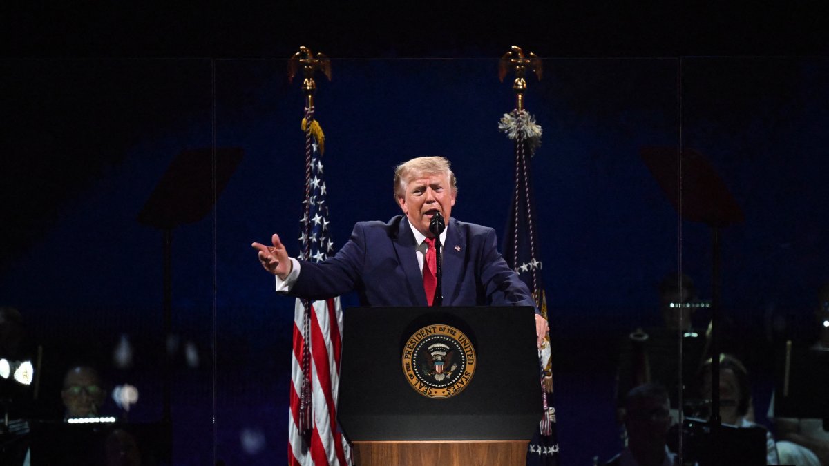 Donald Trump in Washington, D.C./ ALEX WROBLEWSKI