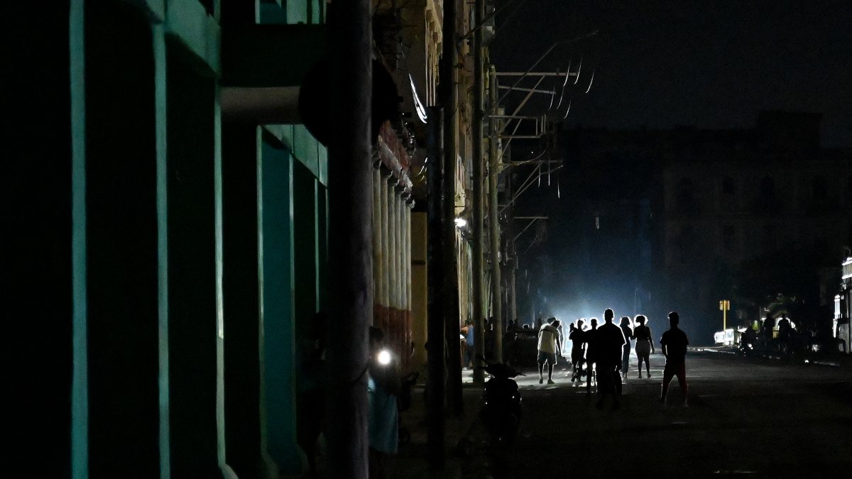 Nationwide blackout in Havana (Cuba) in June 2026