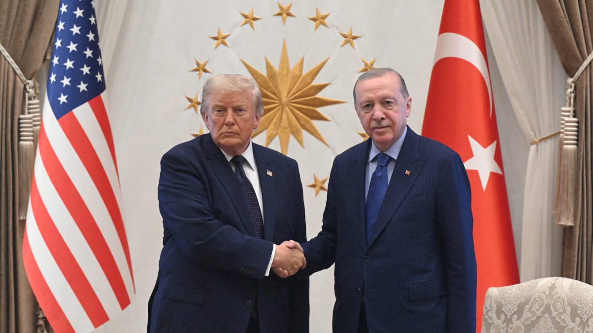 Donald Trump se reunió con Recep Tayyip Erdogan antes de la cumbre de la OTAN