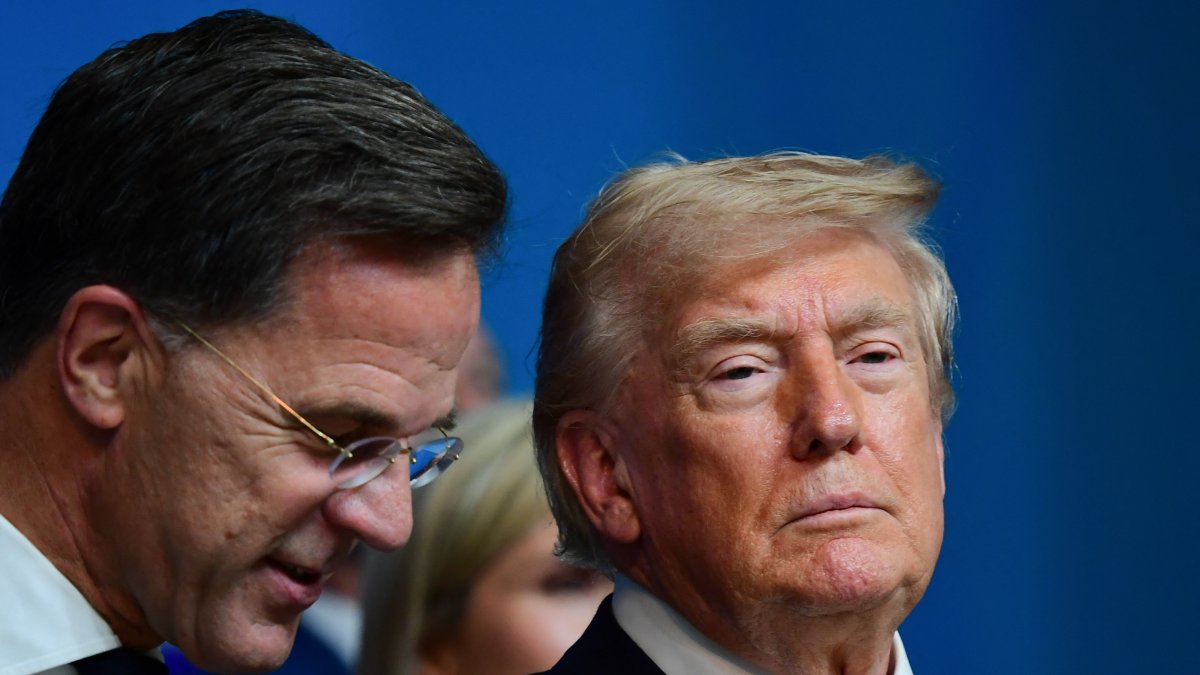 Donald Trump, en la cumbre de la OTAN
