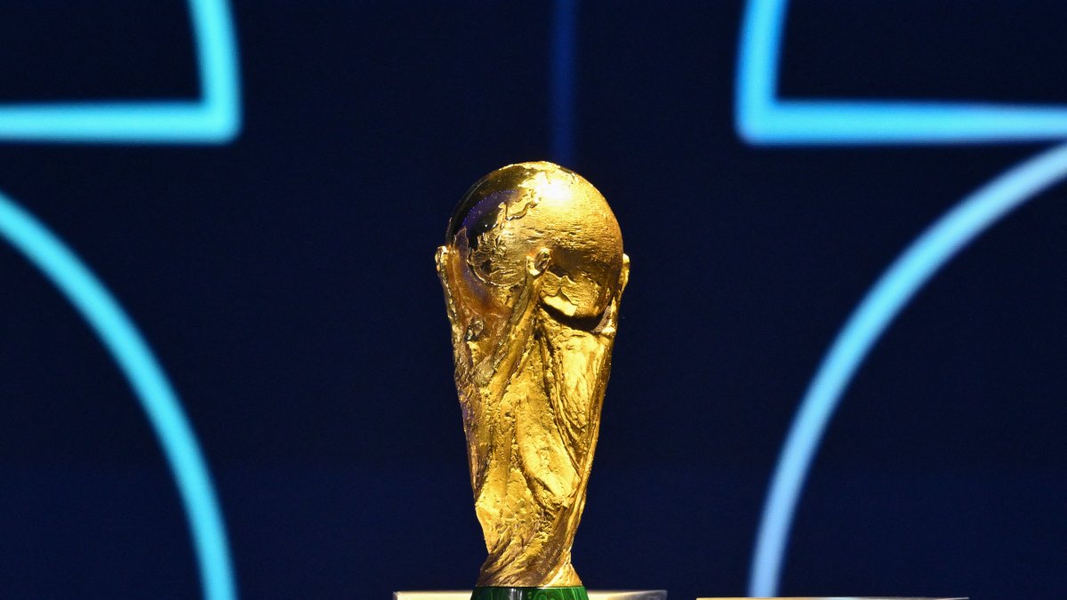 FIFA World Cup trophy. File photo