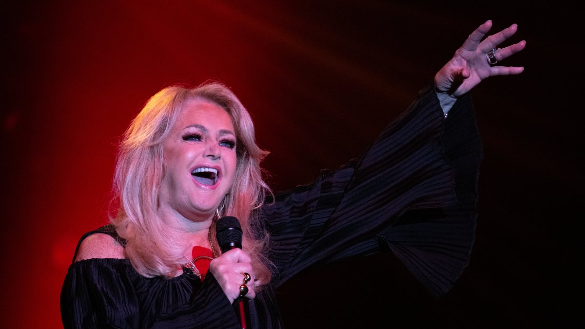Bonnie Tyler, en un concierto en Berlín (Alemania) en 2023