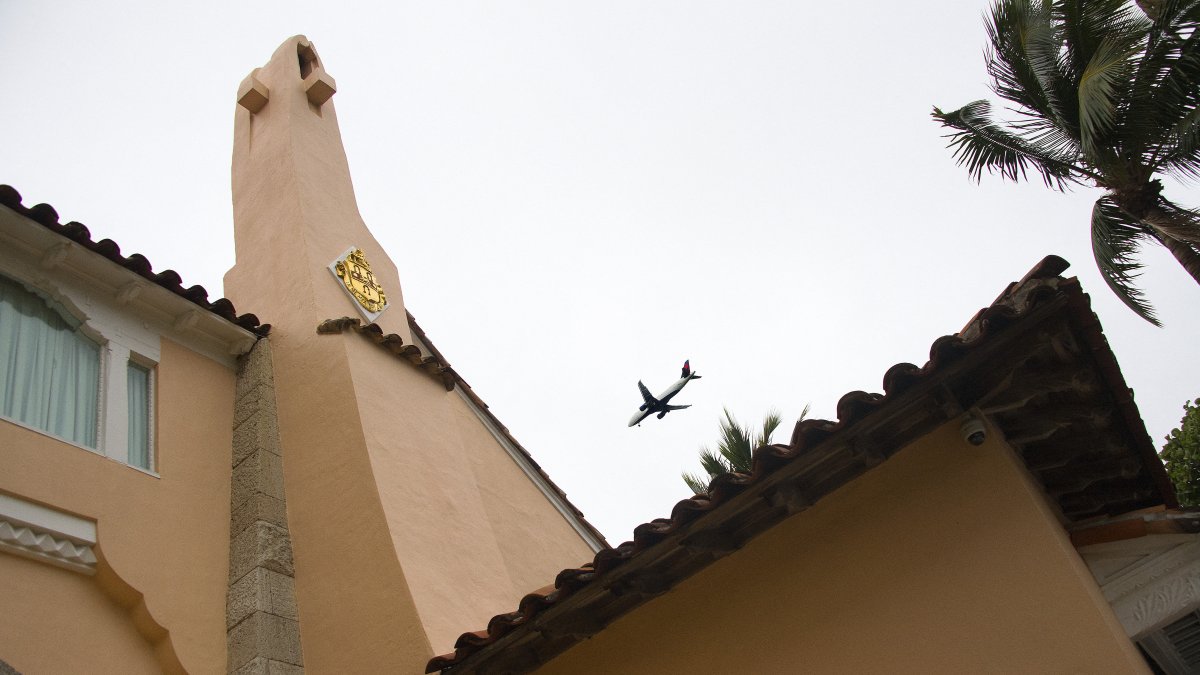 File photo of an airplane near Palm Beach Airport