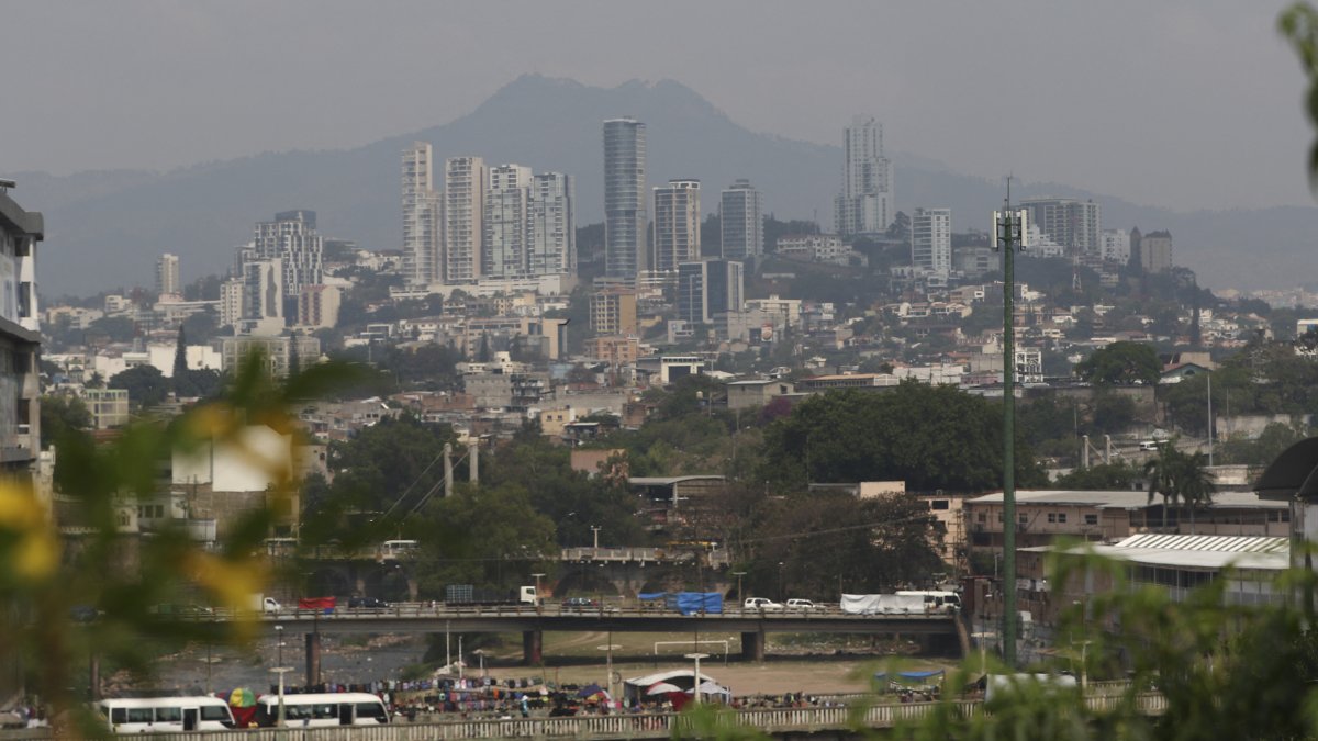 Tegucigalpa, capital de Honduras.