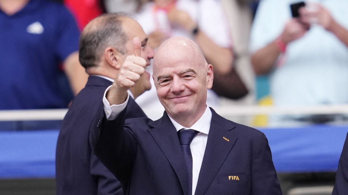 FIFA President Gianni Infantino during the 2026 World Cup