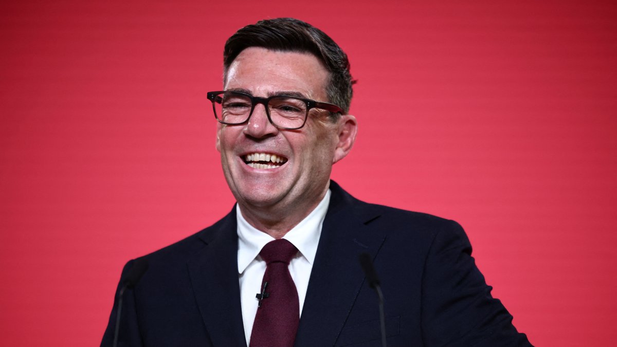 Una imagen de Andy Burnham