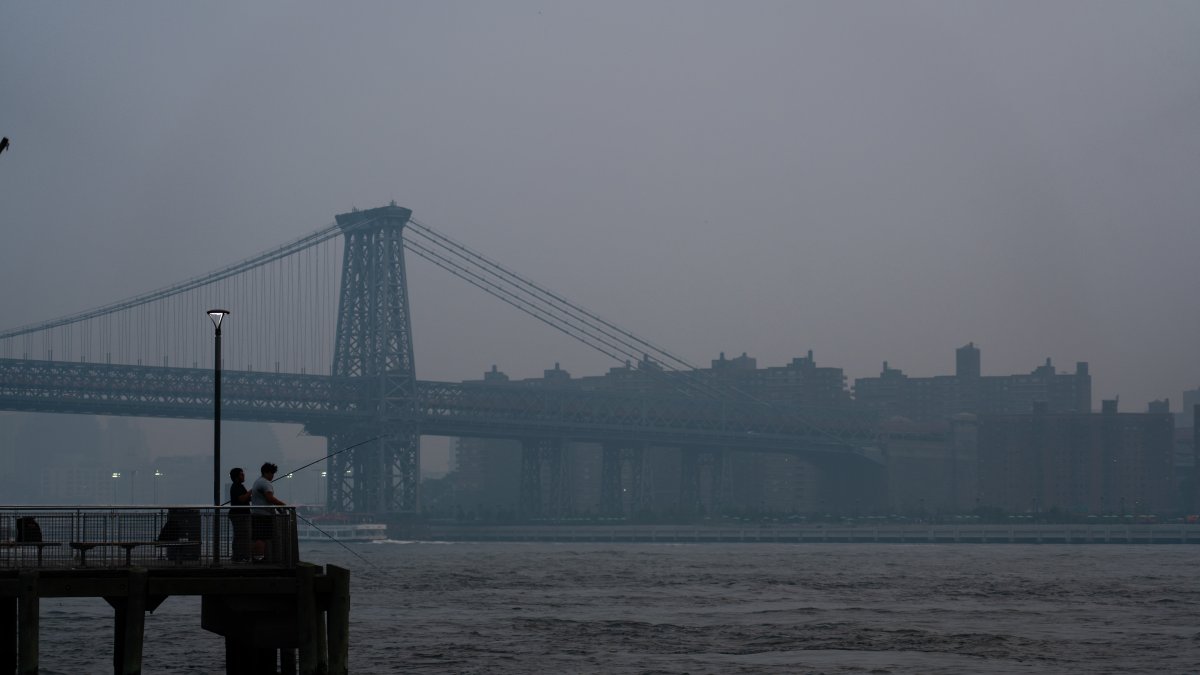 El humo de los incendios en Canadá llegó a Nueva York