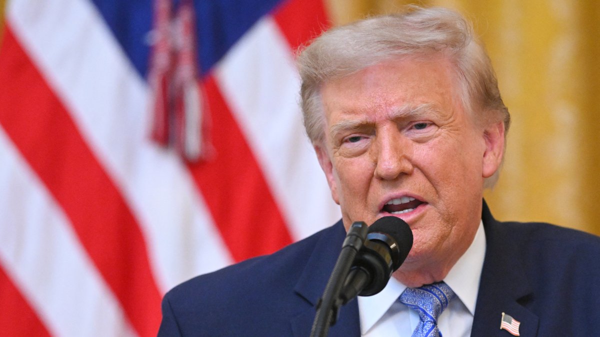 Donald Trump en la Casa Blanca/ Saul Loeb