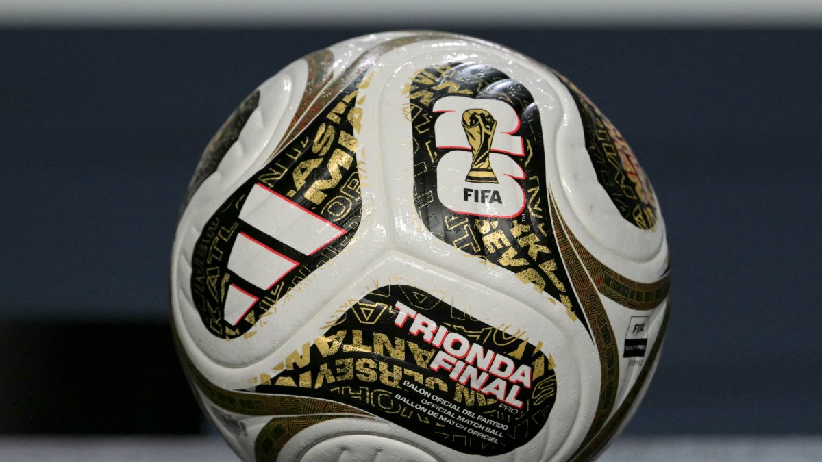 TRIONDA, the official match ball for the 2026 World Cup final
