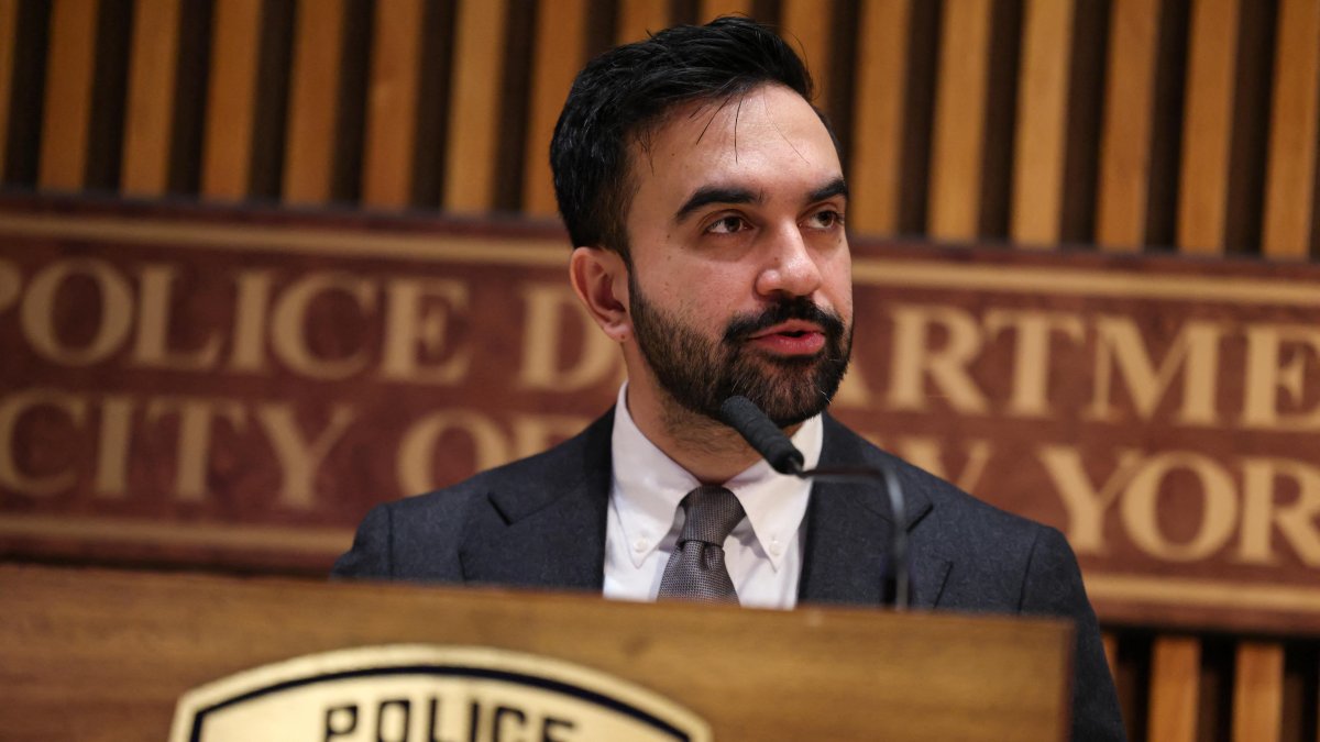 New York Mayor Zohran Mamdani. File archive