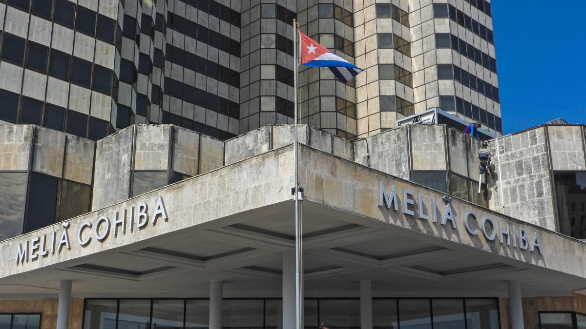 Hotel de la cadena Meliá en Cuba