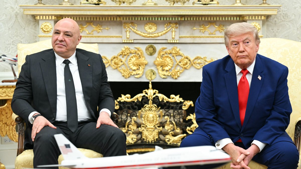 Donald Trump and Joseph Aoun