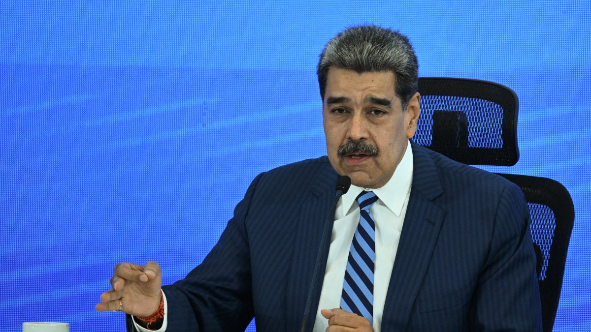 Nicolás Maduro in Caracas, Venezuela/ Federico Parra
