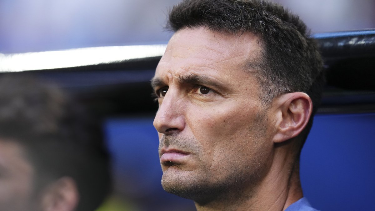 Lionel Scaloni, head coach of Argentina.